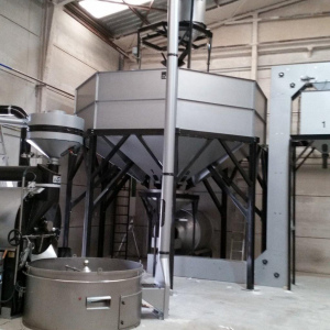 Silo octogonal